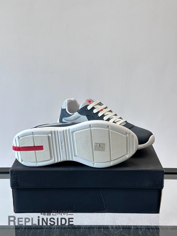 레플리카 명품 [PRADA] 프라다 아메리카 컵 스니커즈 남성용 - 전체 실사