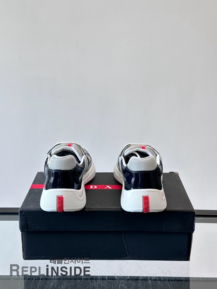 레플리카 명품 [PRADA] 프라다 아메리카 컵 스니커즈 남성용 - 택 실사
