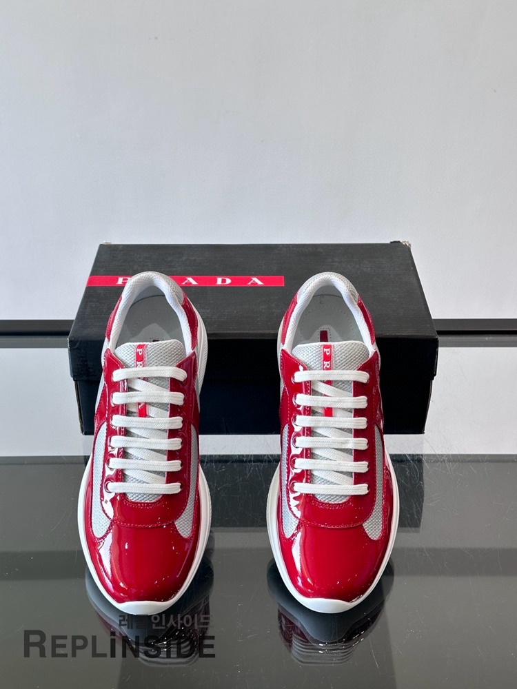 레플리카 명품 [PRADA] 프라다 아메리카 컵 스니커즈 남성용 - 밑창 실사