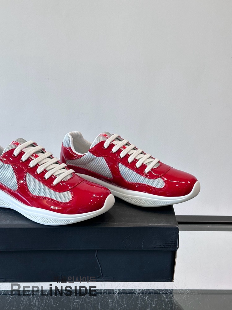 레플리카 명품 [PRADA] 프라다 아메리카 컵 스니커즈 남성용 - 박스 실사