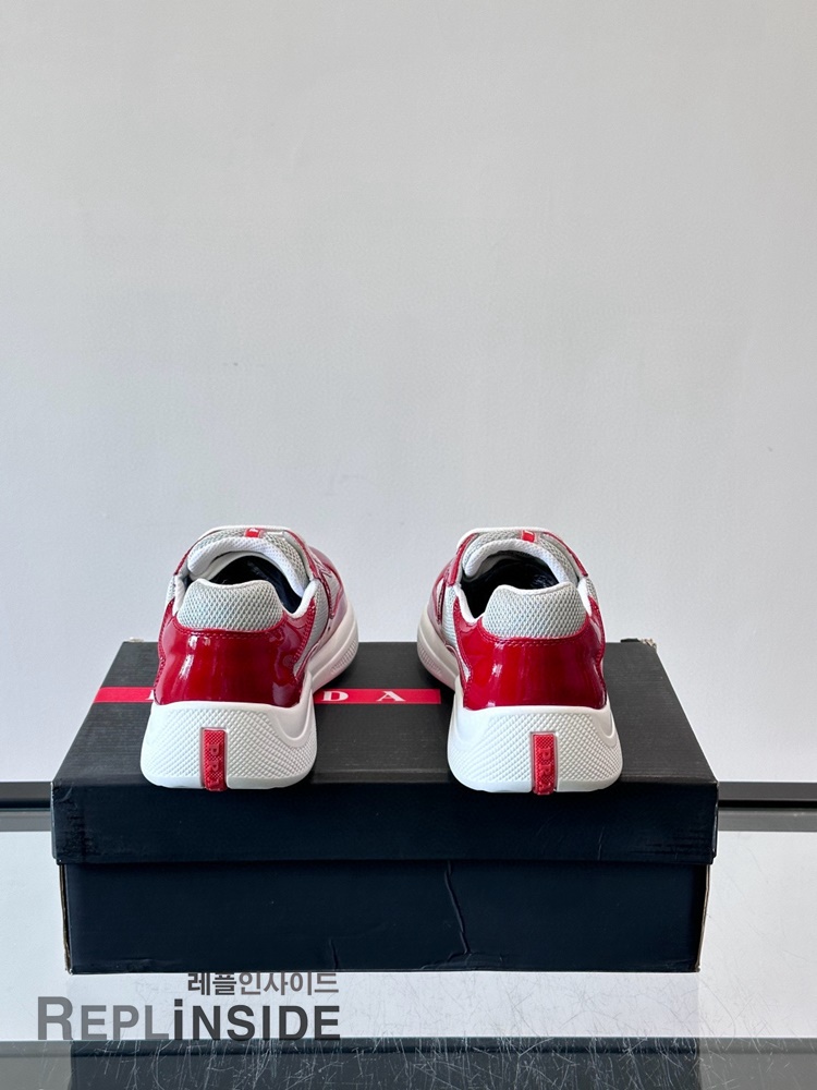 레플리카 명품 [PRADA] 프라다 아메리카 컵 스니커즈 남성용 - 택 실사