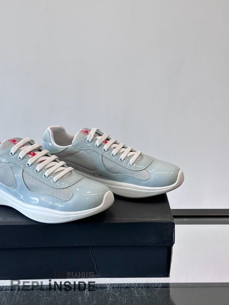 레플리카 명품 [PRADA] 프라다 아메리카 컵 스니커즈 남성용 - 박스 실사