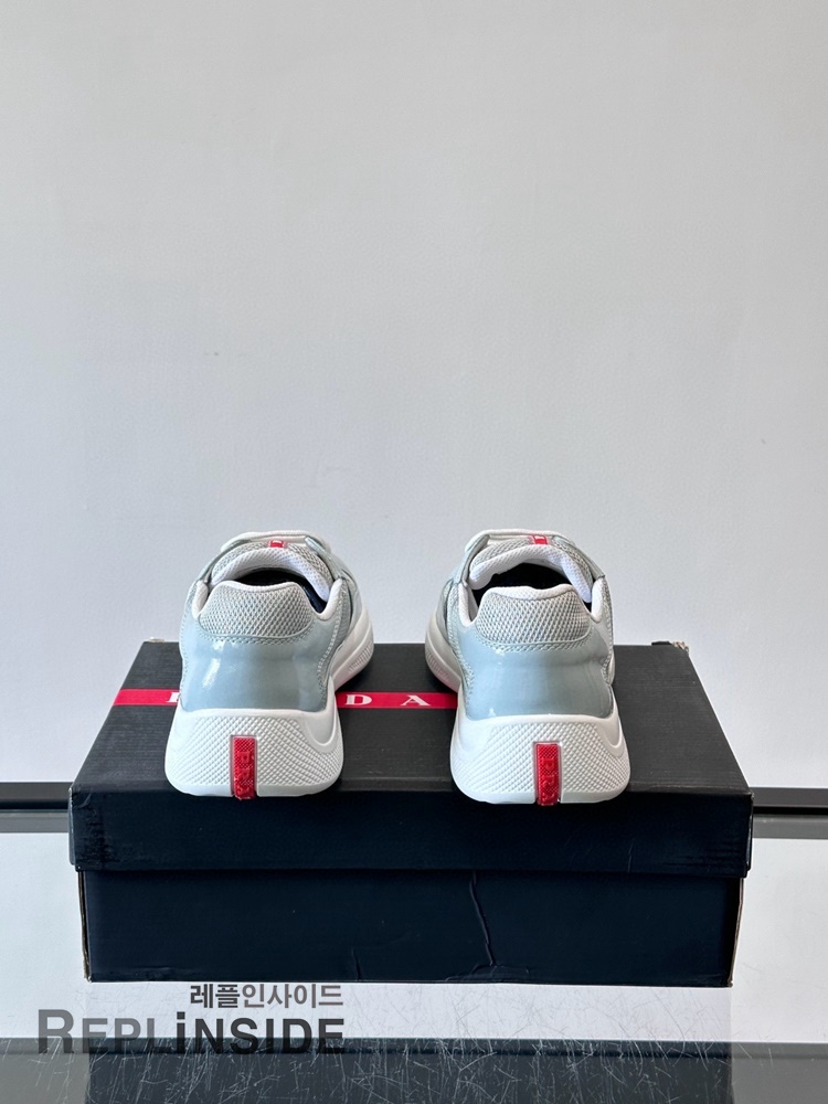 레플리카 명품 [PRADA] 프라다 아메리카 컵 스니커즈 남성용 - 택 실사