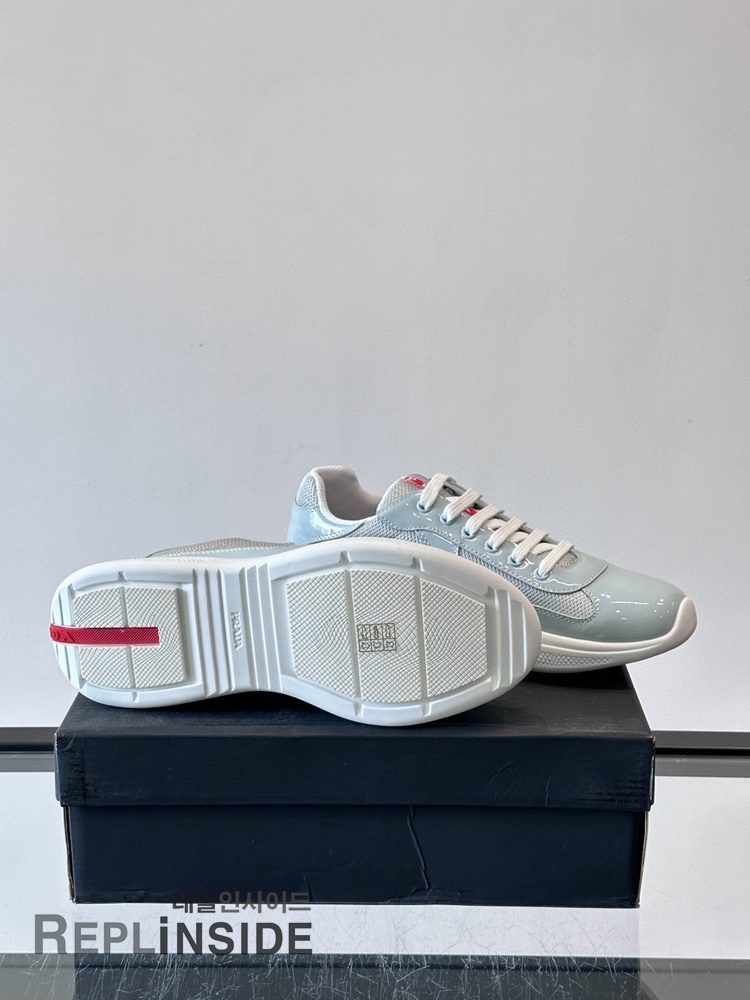 레플리카 명품 [PRADA] 프라다 아메리카 컵 스니커즈 남성용 - 전체 실사