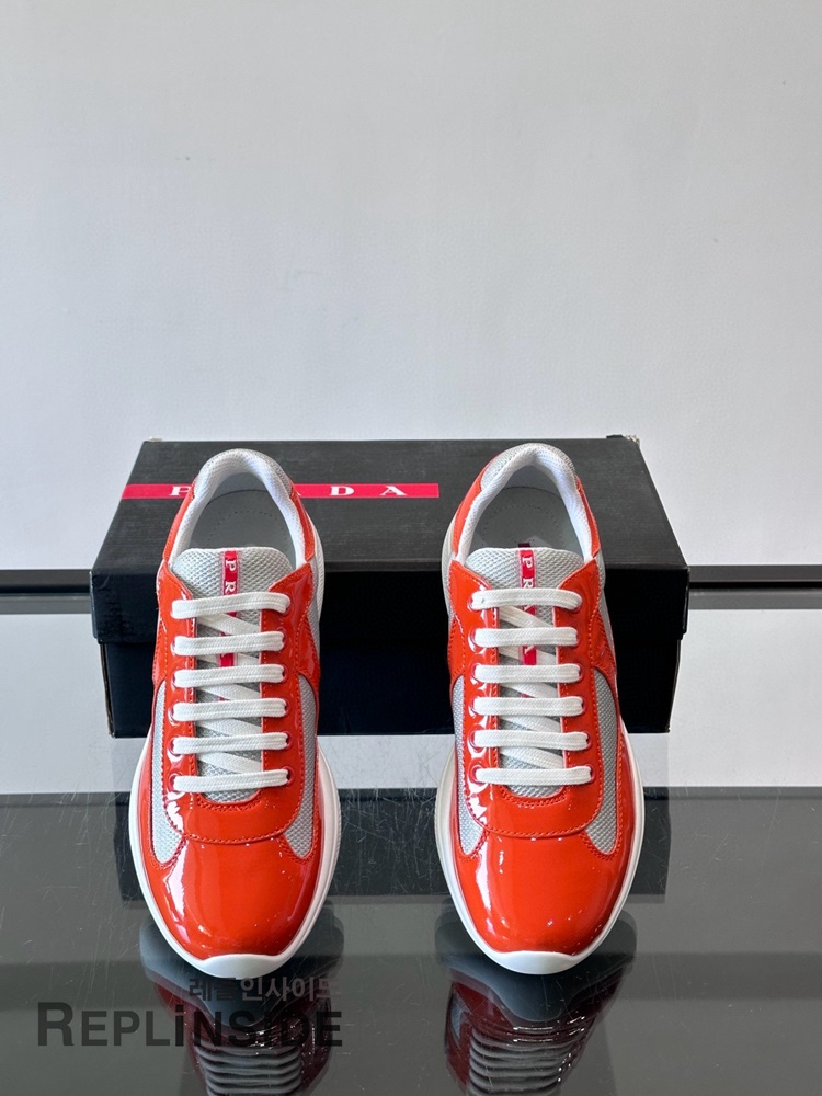 레플리카 명품 [PRADA] 프라다 아메리카 컵 스니커즈 남성용 - 밑창 실사