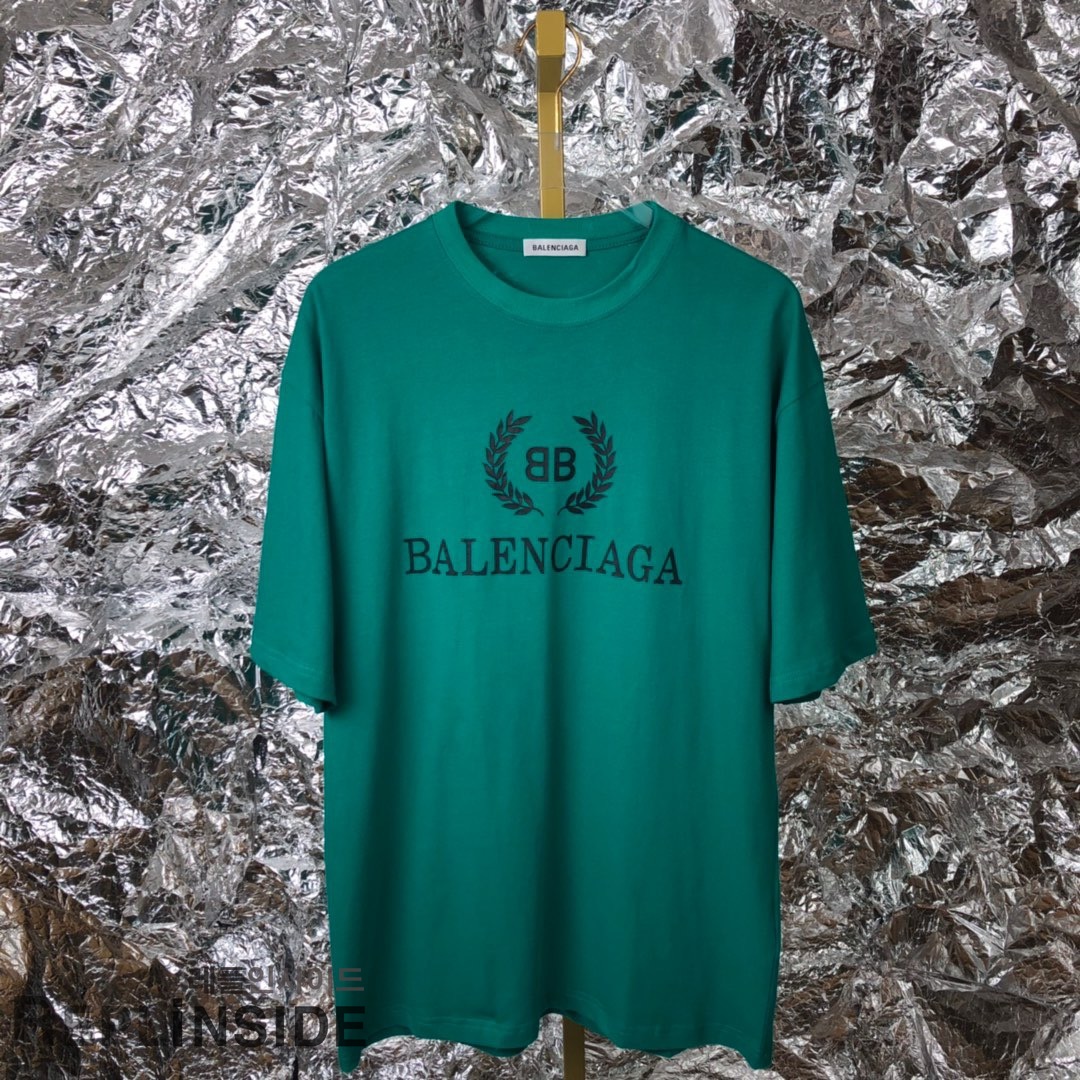 레플리카 명품 [BALENCIAGA] 19ss 남녀공용 티셔츠 - 앞면 실사