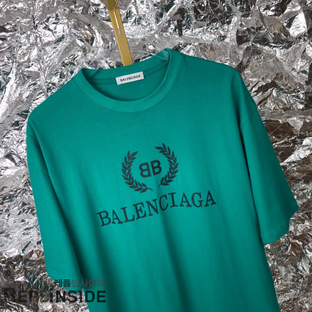 레플리카 명품 [BALENCIAGA] 19ss 남녀공용 티셔츠 - 뒷면 실사