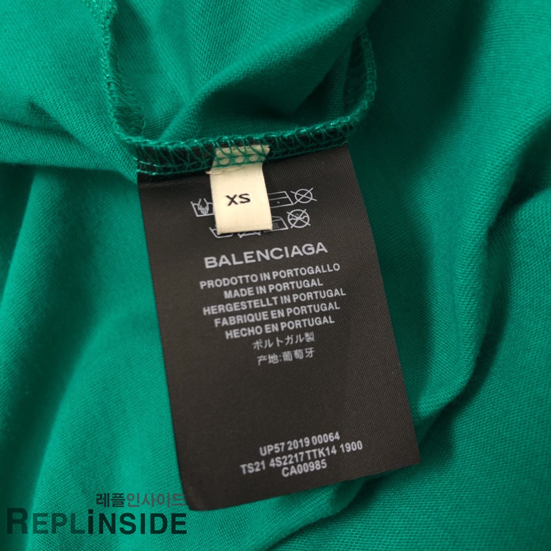 레플리카 명품 [BALENCIAGA] 19ss 남녀공용 티셔츠 - 택 실사