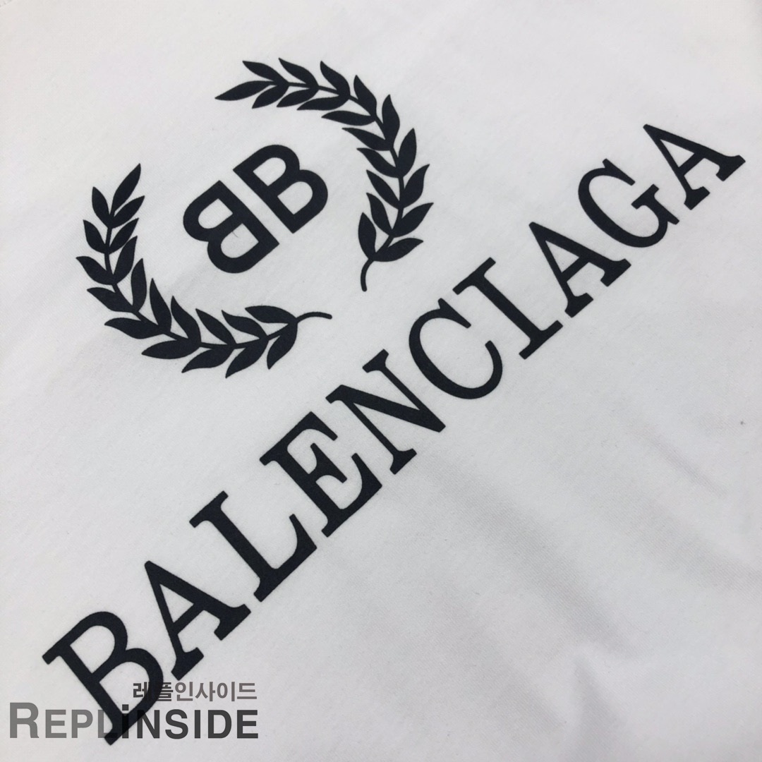 레플리카 명품 [BALENCIAGA] 19ss 남녀공용 티셔츠 - 밑창 실사