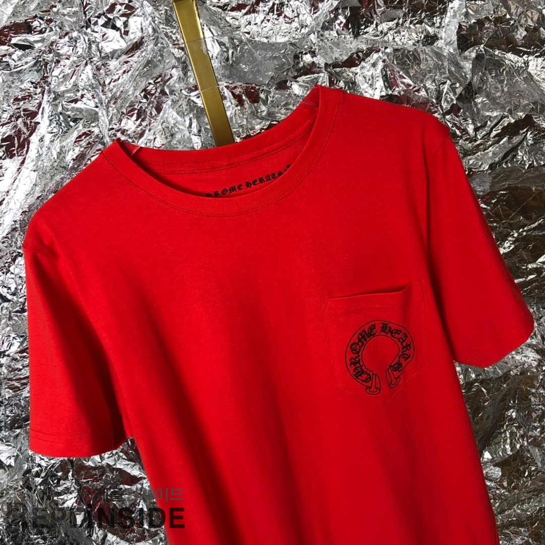 레플리카 명품 [Chrome hearts] 19ss 남녀공용 티셔츠 - 뒷면 실사