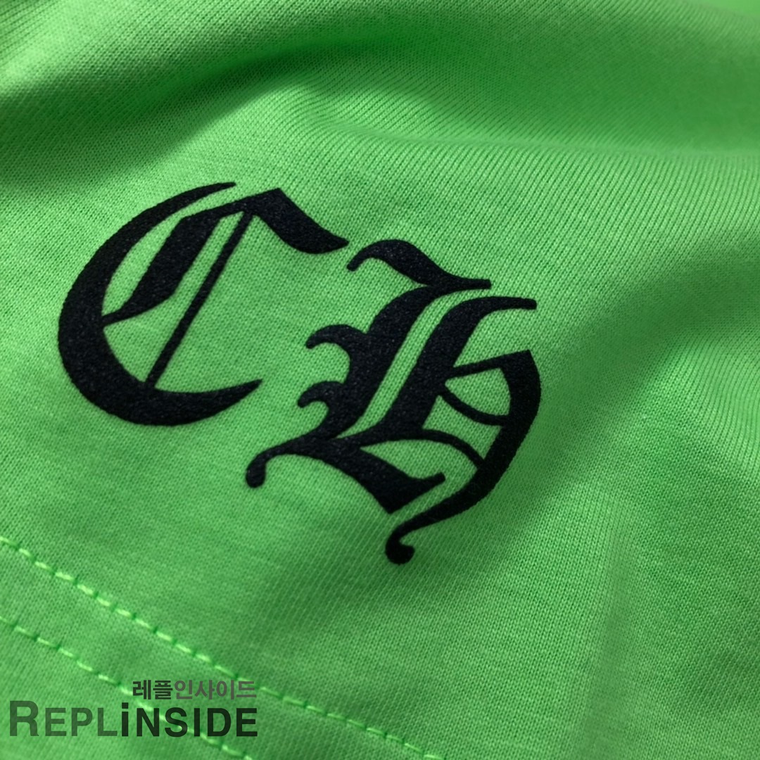 레플리카 명품 [Chrome hearts] 19ss 남녀공용 티셔츠 - 인솔 실사