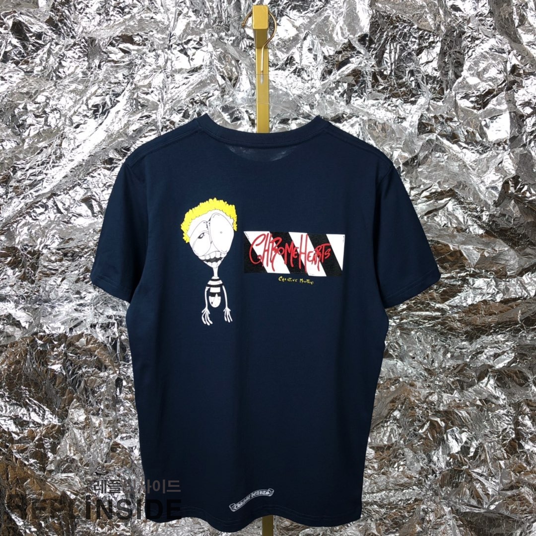 레플리카 명품 [Chrome hearts] 19ss 남녀공용 티셔츠 - 옆면 실사