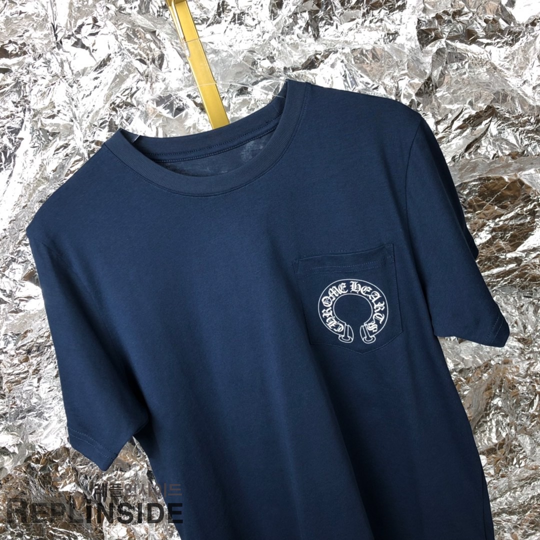 레플리카 명품 [Chrome hearts] 19ss 남녀공용 티셔츠 - 뒷면 실사