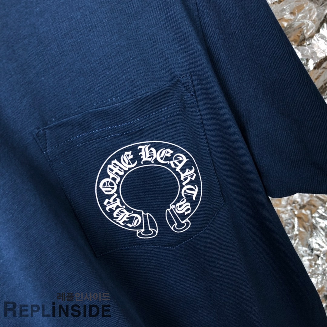 레플리카 명품 [Chrome hearts] 19ss 남녀공용 티셔츠 - 밑창 실사