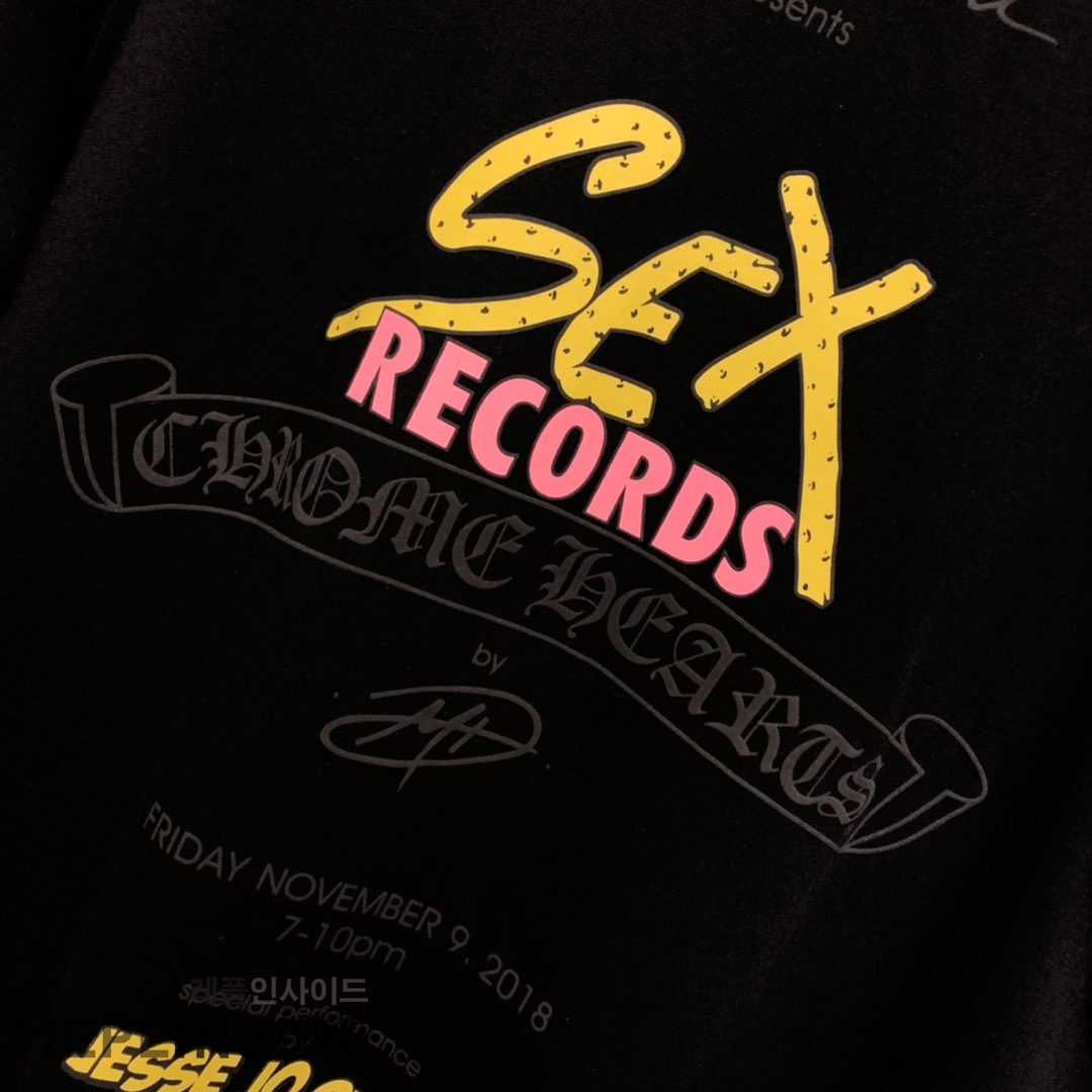 레플리카 명품 [Chrome hearts] 19ss 남녀공용 티셔츠 - 로고 실사