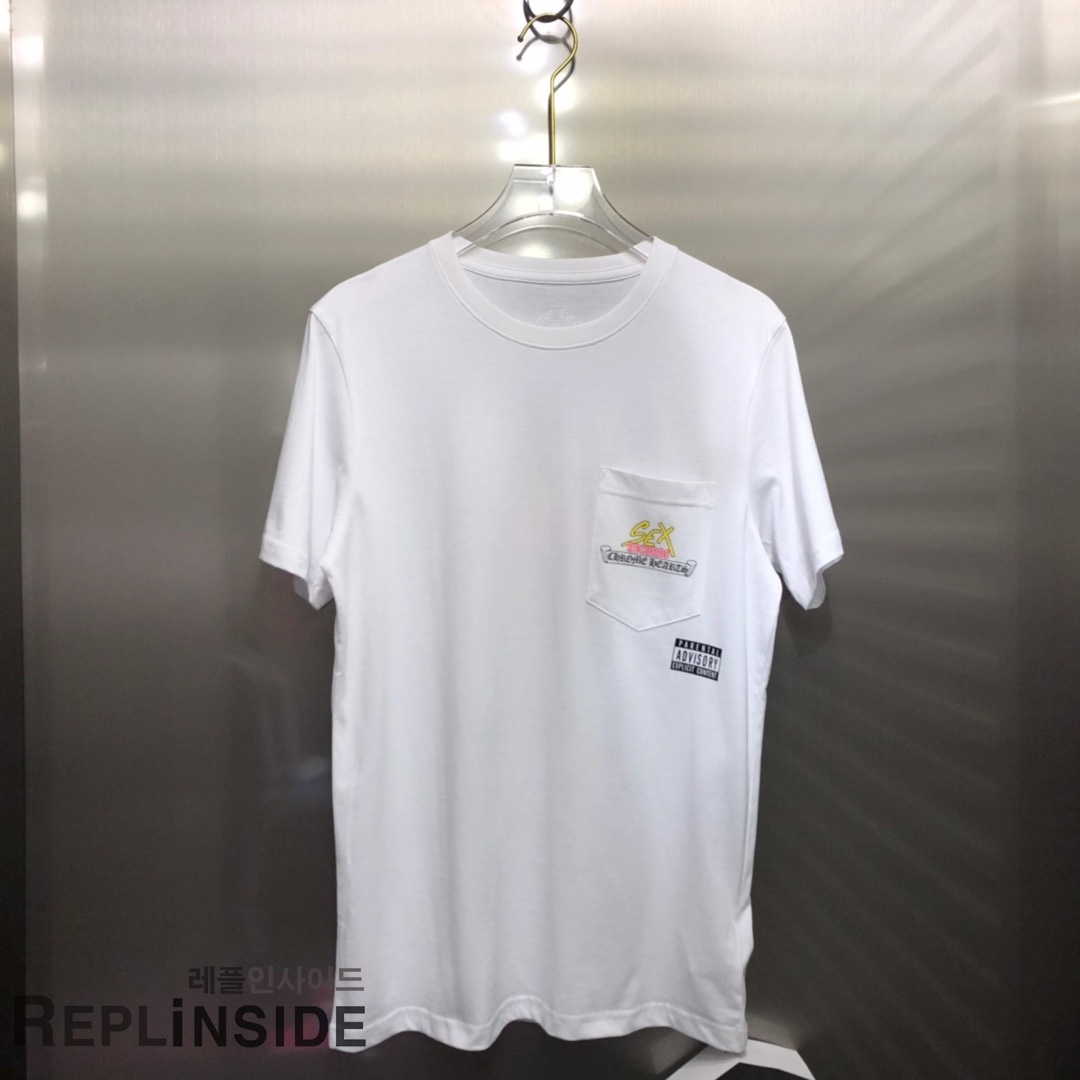 레플리카 명품 [Chrome hearts] 19ss 남녀공용 티셔츠 - 앞면 실사
