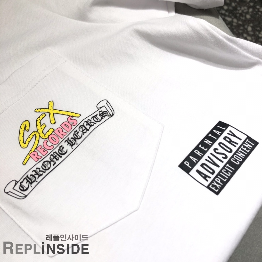 레플리카 명품 [Chrome hearts] 19ss 남녀공용 티셔츠 - 뒷면 실사