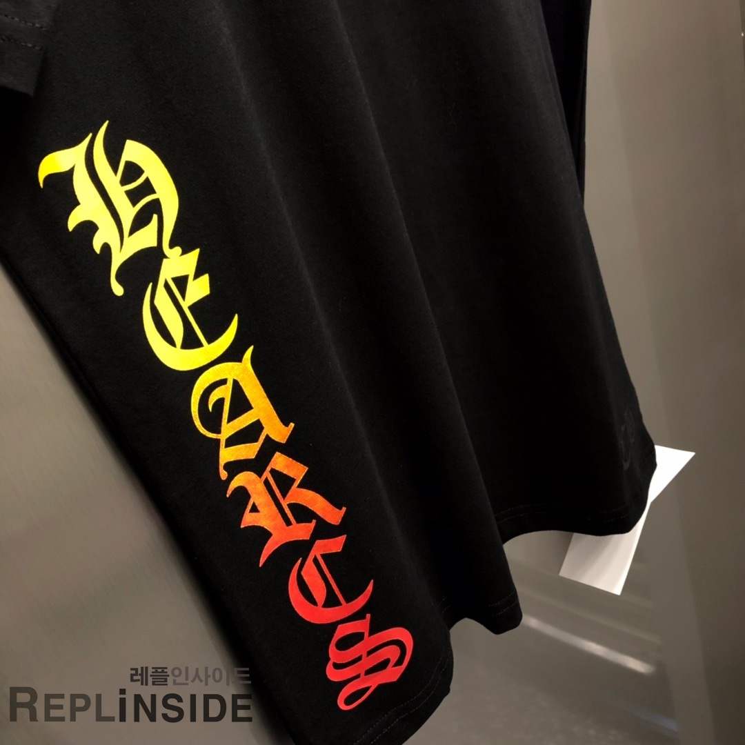 레플리카 명품 [Chrome hearts] 19ss 남녀공용 티셔츠 - 인솔 실사