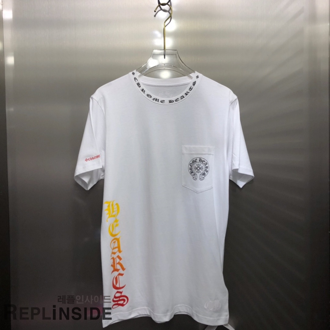 레플리카 명품 [Chrome hearts] 19ss 남녀공용 티셔츠 - 앞면 실사