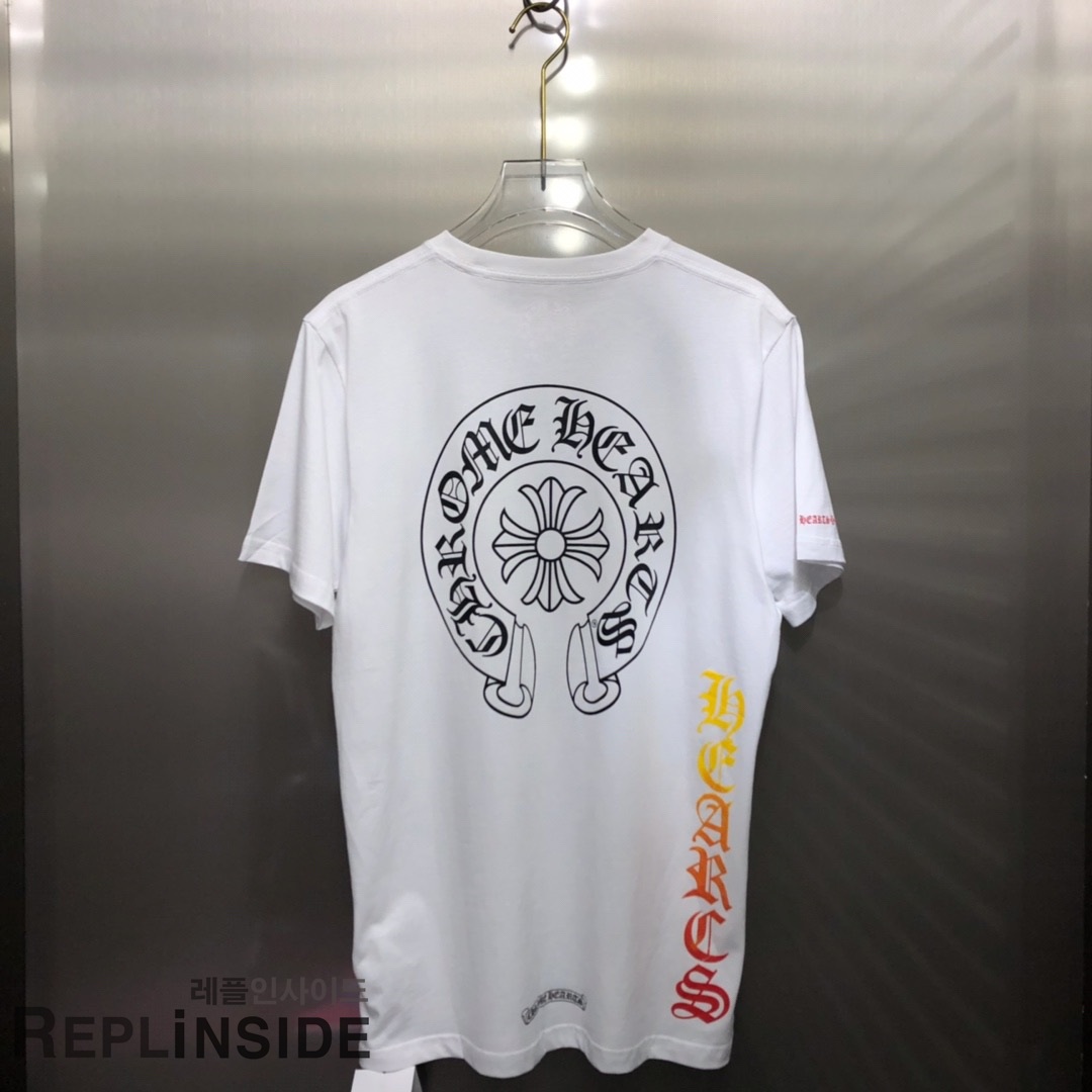 레플리카 명품 [Chrome hearts] 19ss 남녀공용 티셔츠 - 옆면 실사