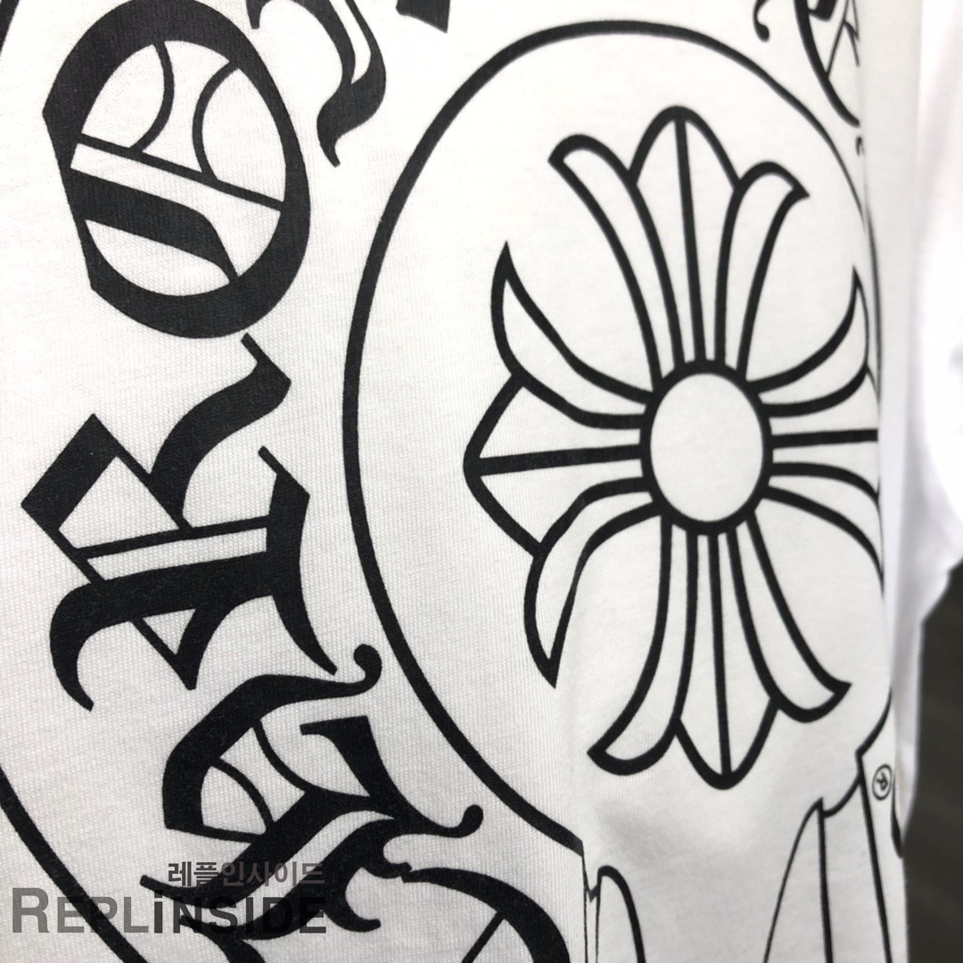 레플리카 명품 [Chrome hearts] 19ss 남녀공용 티셔츠 - 로고 실사