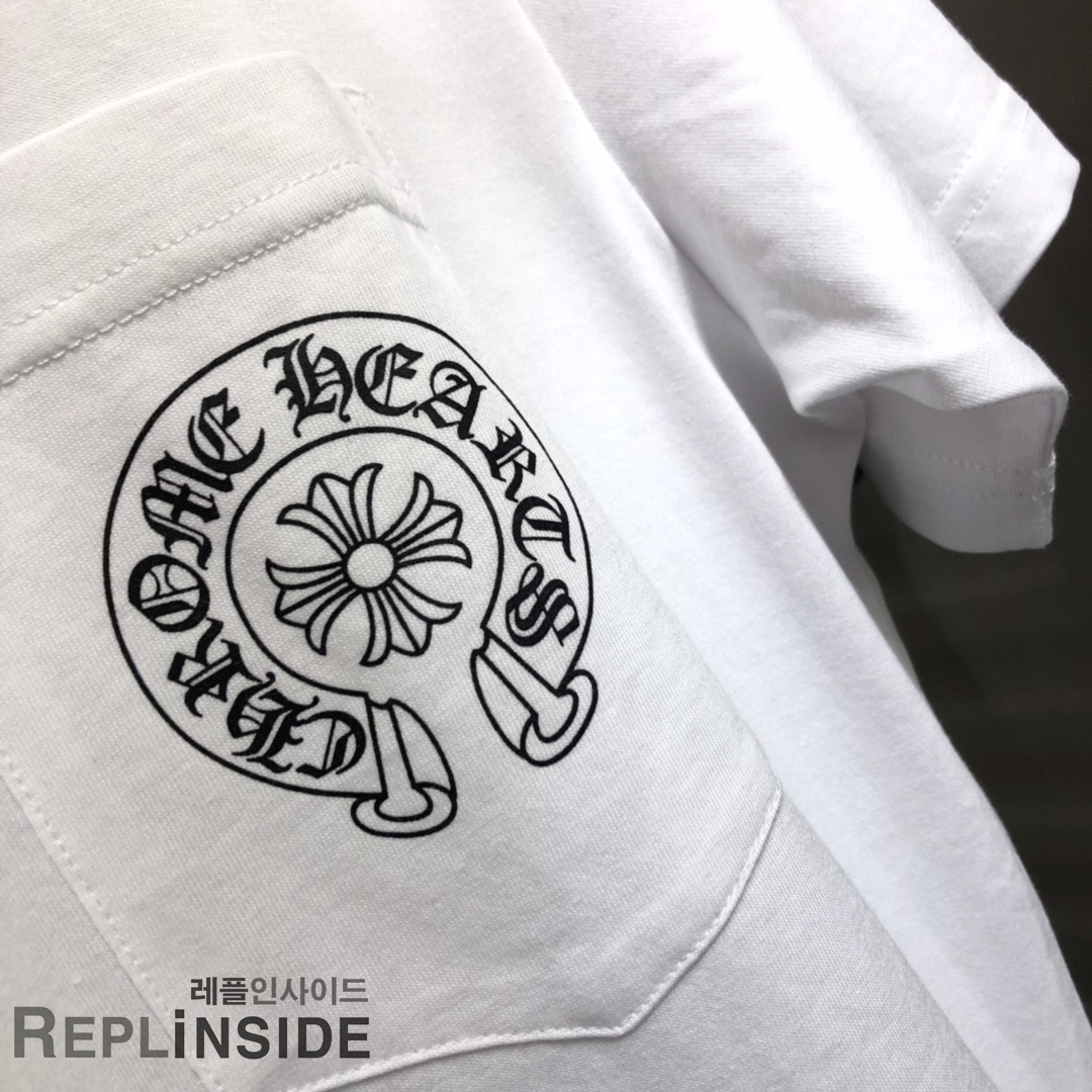레플리카 명품 [Chrome hearts] 19ss 남녀공용 티셔츠 - 박스 실사