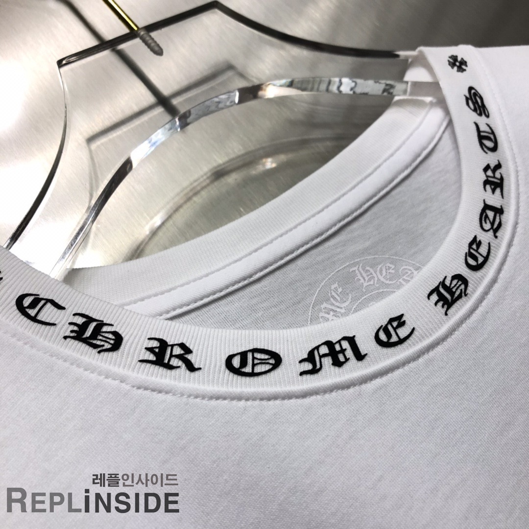 레플리카 명품 [Chrome hearts] 19ss 남녀공용 티셔츠 - 택 실사