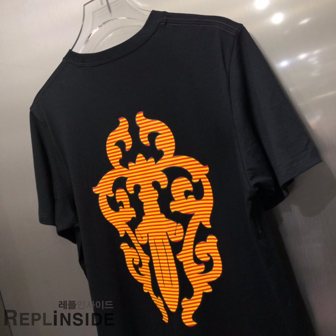 레플리카 명품 [Chrome hearts] 19ss 남녀공용 티셔츠 - 로고 실사