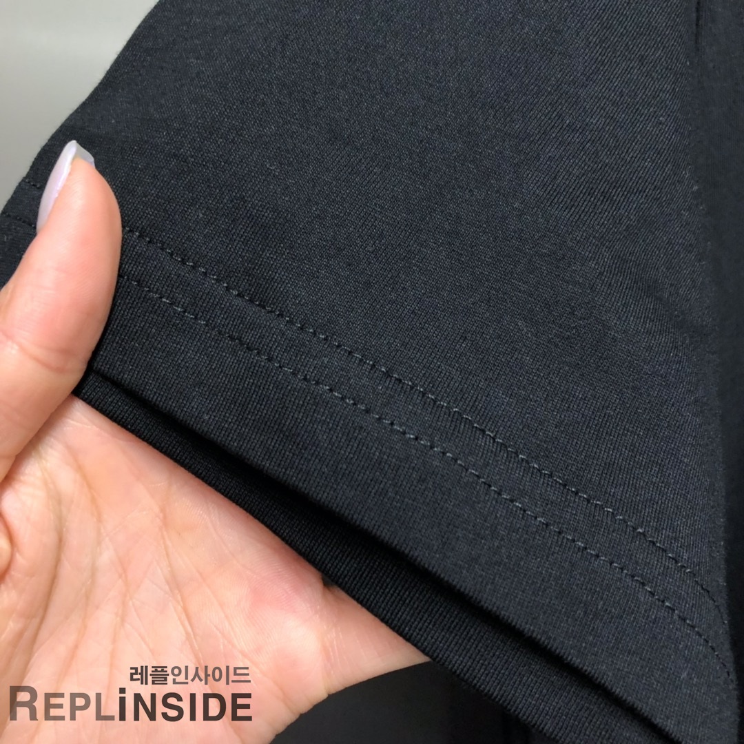 레플리카 명품 [Chrome hearts] 19ss 남녀공용 티셔츠 - 인솔 실사