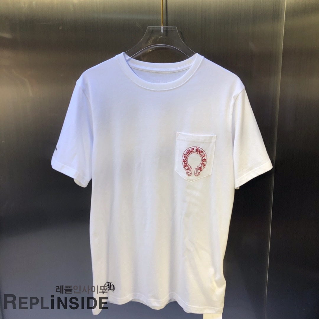 레플리카 명품 [Chrome hearts] 19ss 남녀공용 티셔츠 - 앞면 실사