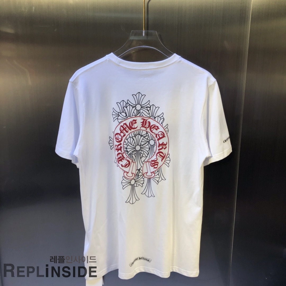 레플리카 명품 [Chrome hearts] 19ss 남녀공용 티셔츠 - 옆면 실사