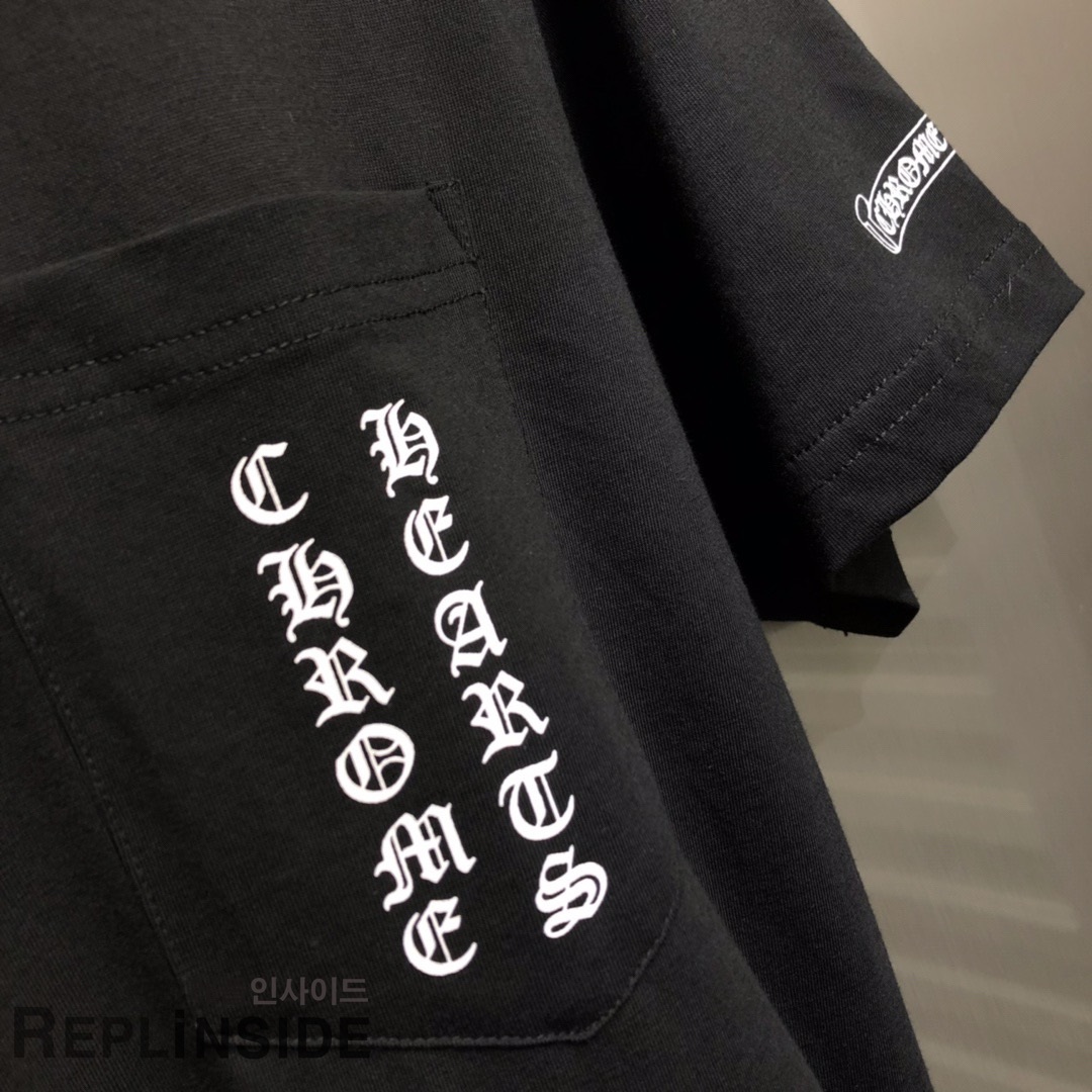 레플리카 명품 [Chrome hearts] 19ss 남녀공용 티셔츠 - 로고 실사