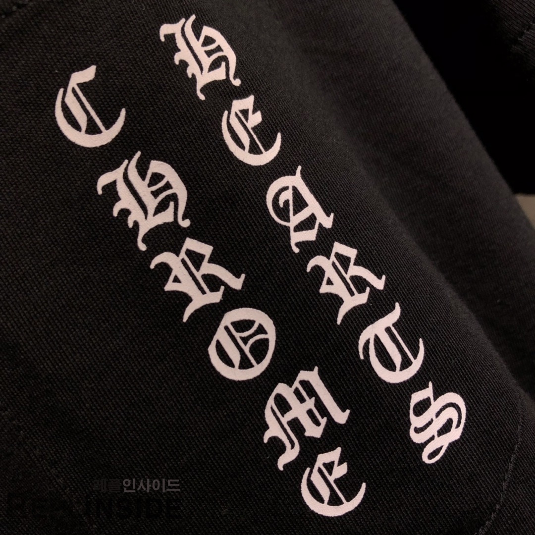 레플리카 명품 [Chrome hearts] 19ss 남녀공용 티셔츠 - 인솔 실사