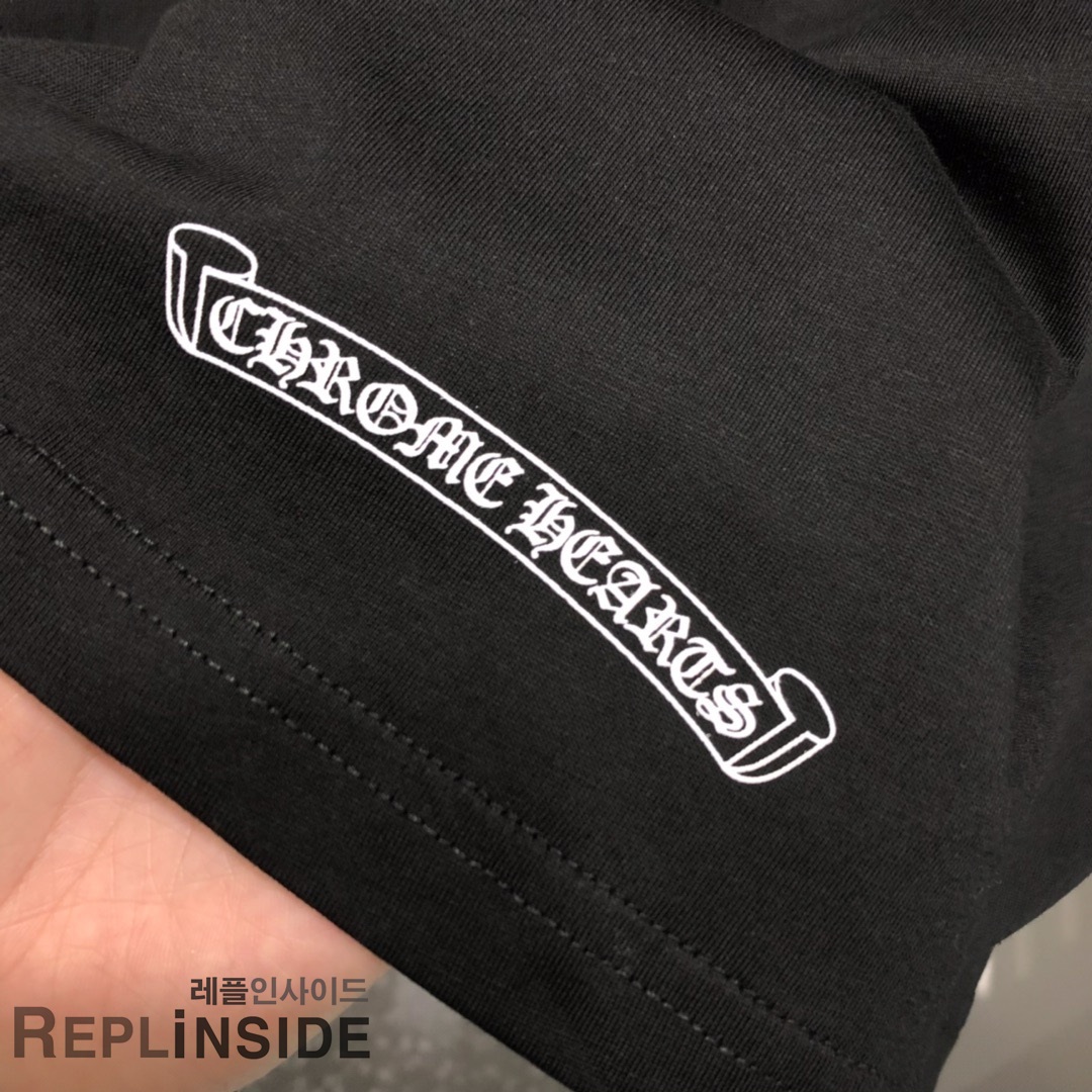 레플리카 명품 [Chrome hearts] 19ss 남녀공용 티셔츠 - 밑창 실사