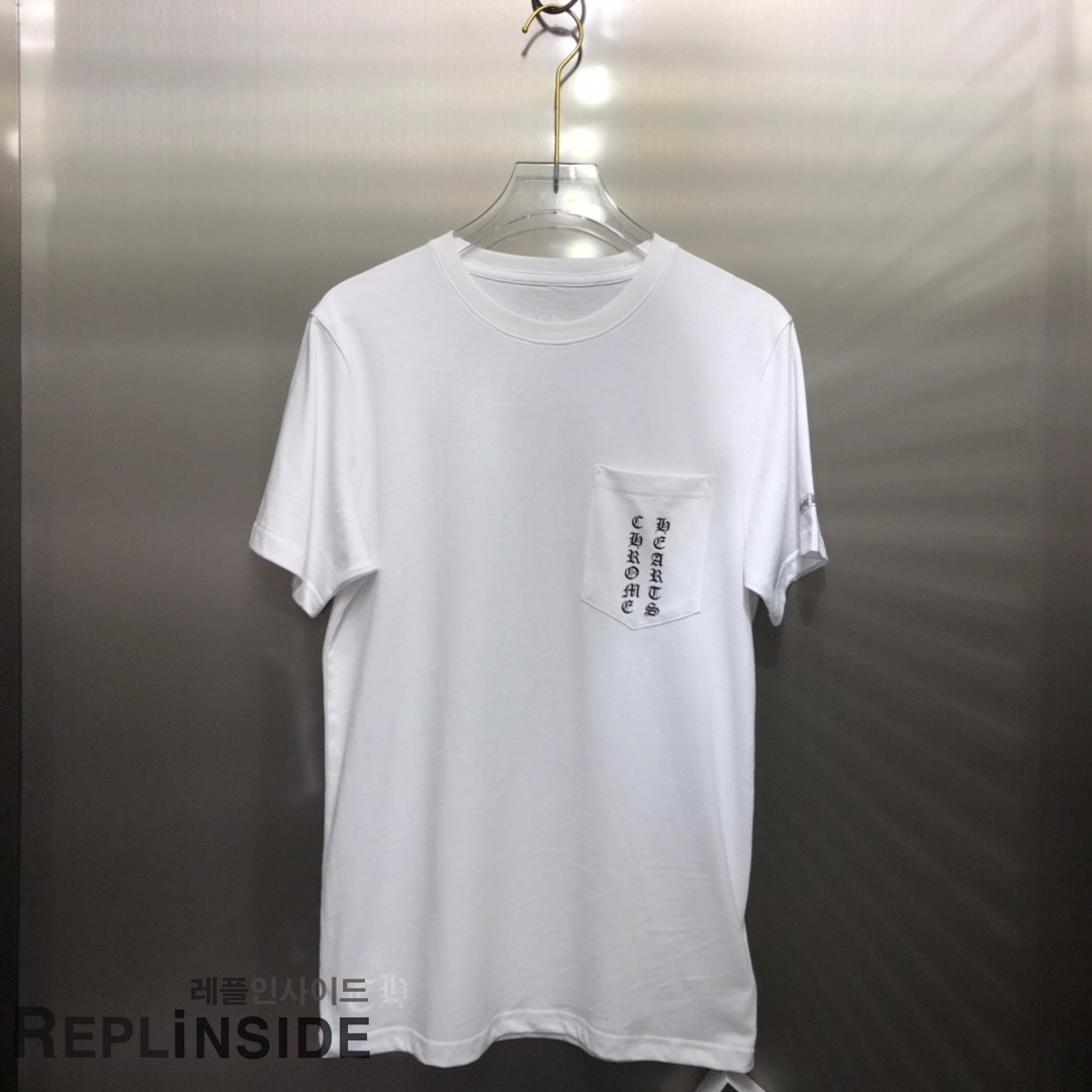 레플리카 명품 [Chrome hearts] 19ss 남녀공용 티셔츠 - 앞면 실사