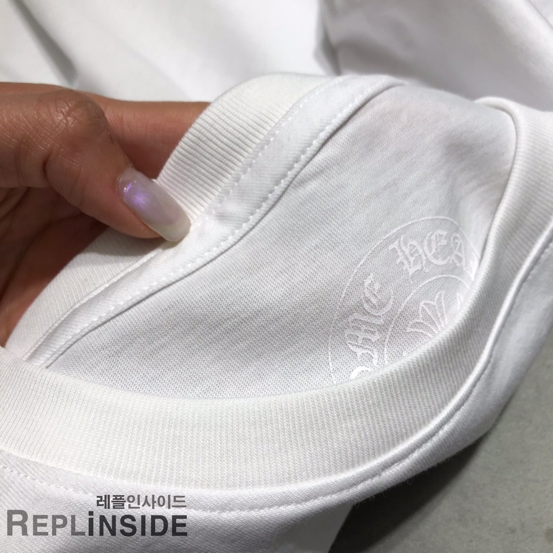 레플리카 명품 [Chrome hearts] 19ss 남녀공용 티셔츠 - 택 실사