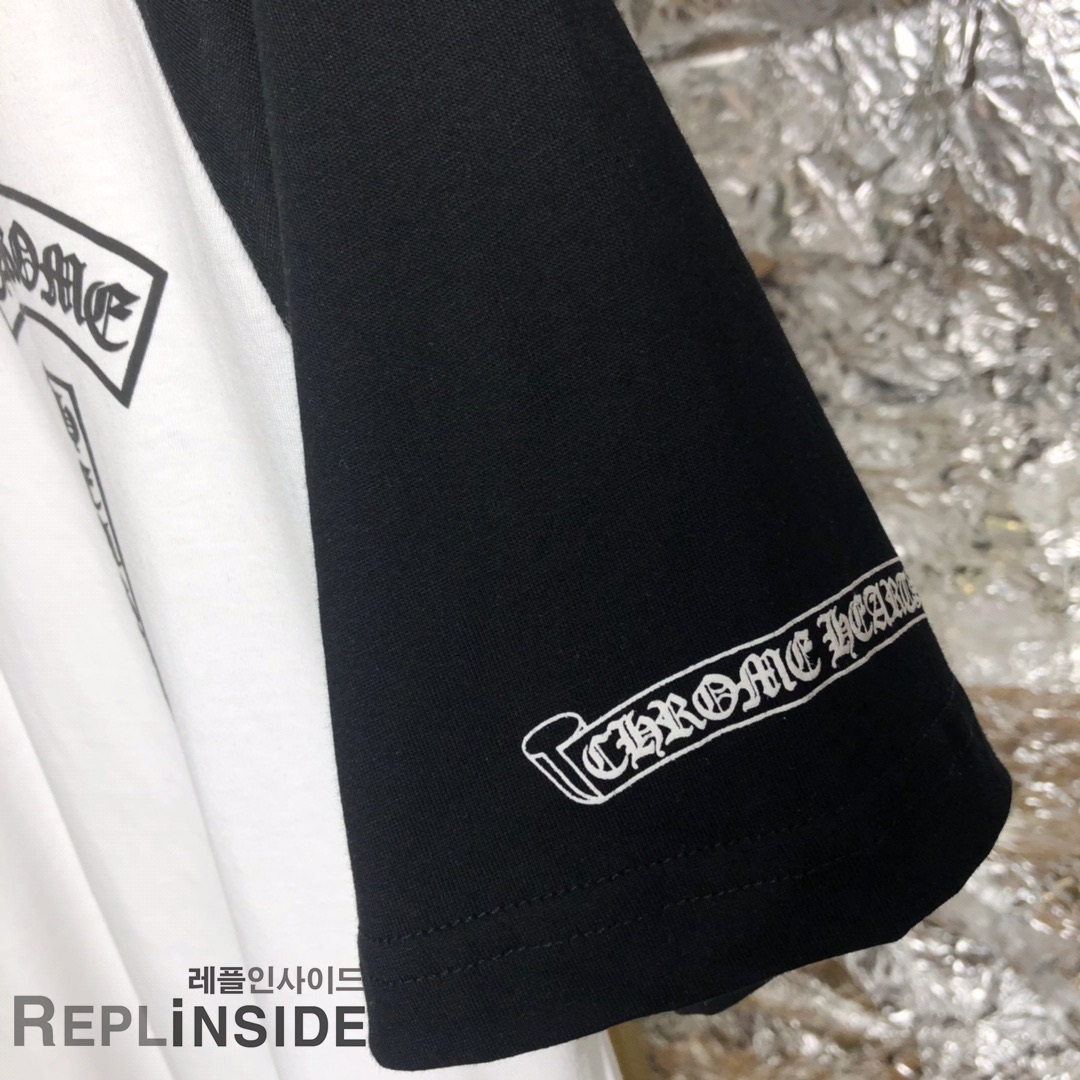 레플리카 명품 [Chrome hearts] 19ss 남녀공용 티셔츠 - 로고 실사