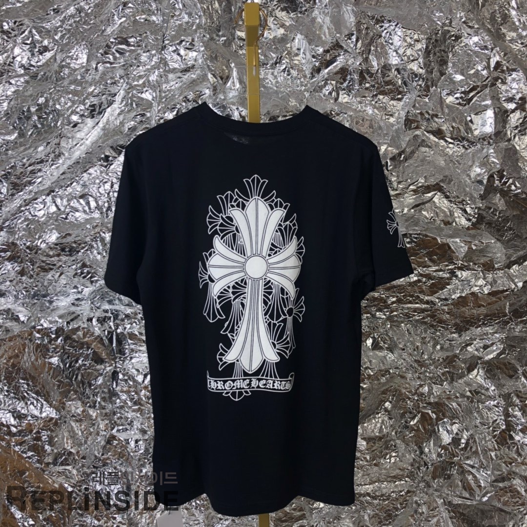 레플리카 명품 [Chromehearts] 19ss 남녀공용 티셔츠 - 옆면 실사