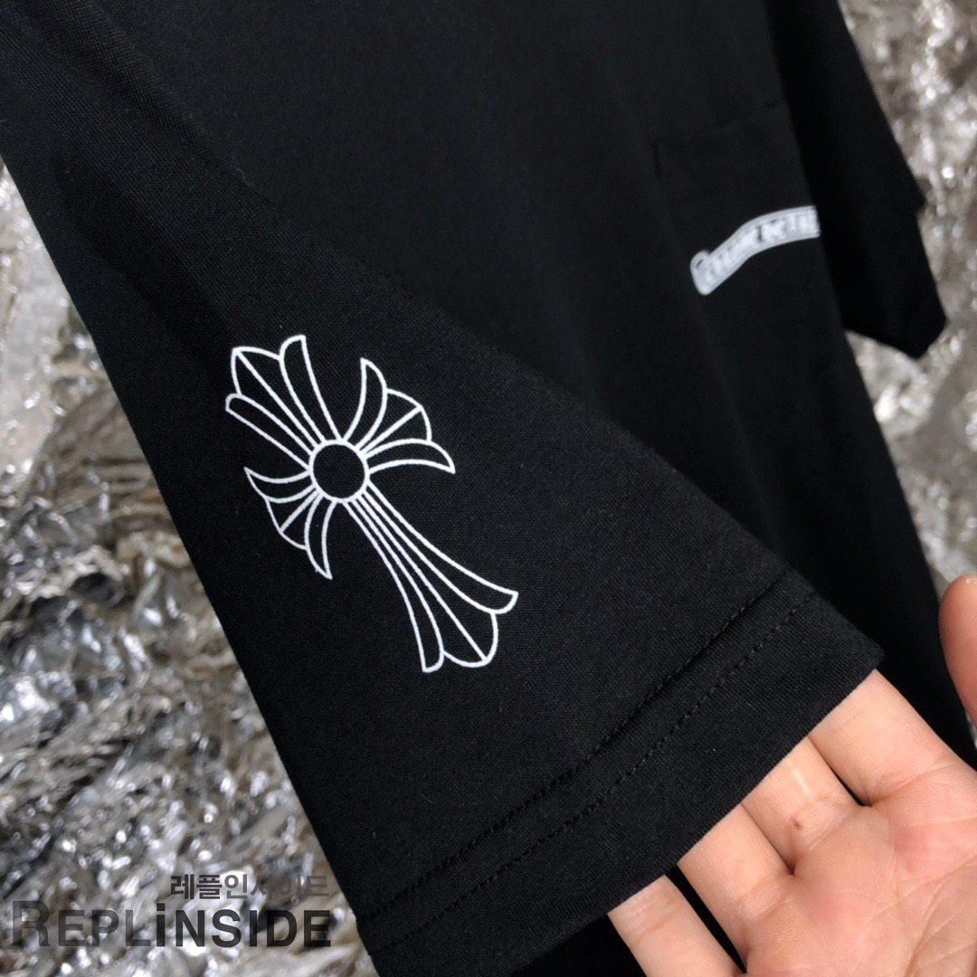 레플리카 명품 [Chromehearts] 19ss 남녀공용 티셔츠 - 로고 실사