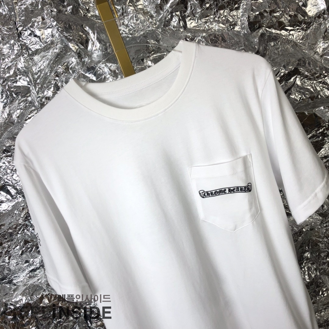 레플리카 명품 [Chrome hearts] 19ss 남녀공용 티셔츠 - 로고 실사
