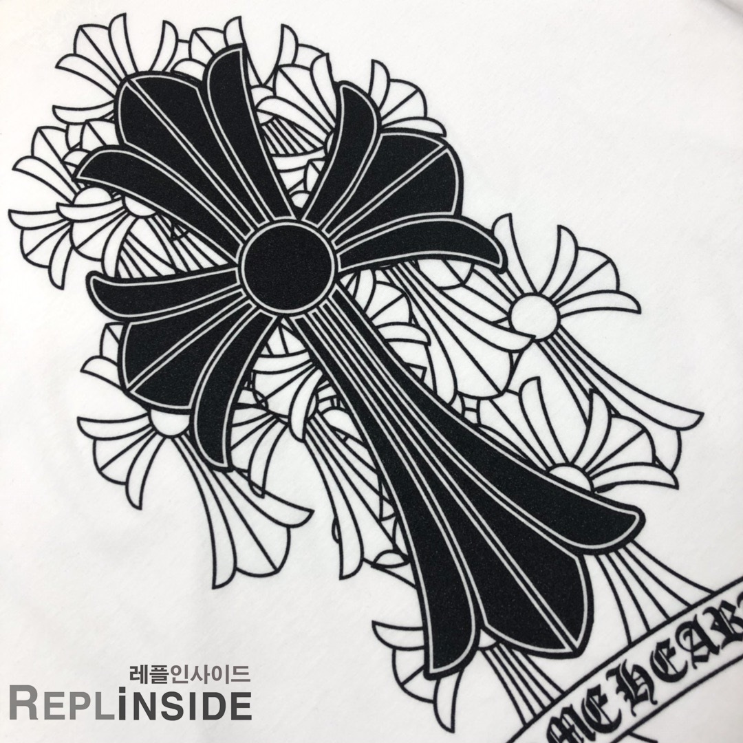 레플리카 명품 [Chrome hearts] 19ss 남녀공용 티셔츠 - 전체 실사