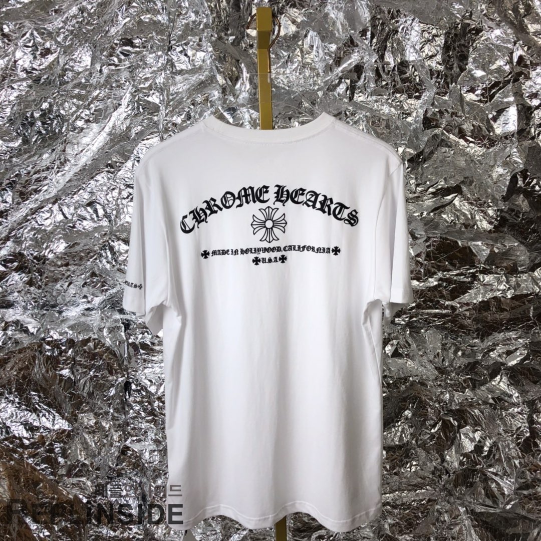 레플리카 명품 [Chrome hearts] 19ss 남녀공용 티셔츠 - 뒷면 실사