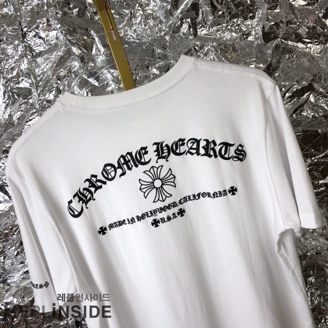 레플리카 명품 [Chrome hearts] 19ss 남녀공용 티셔츠 - 로고 실사