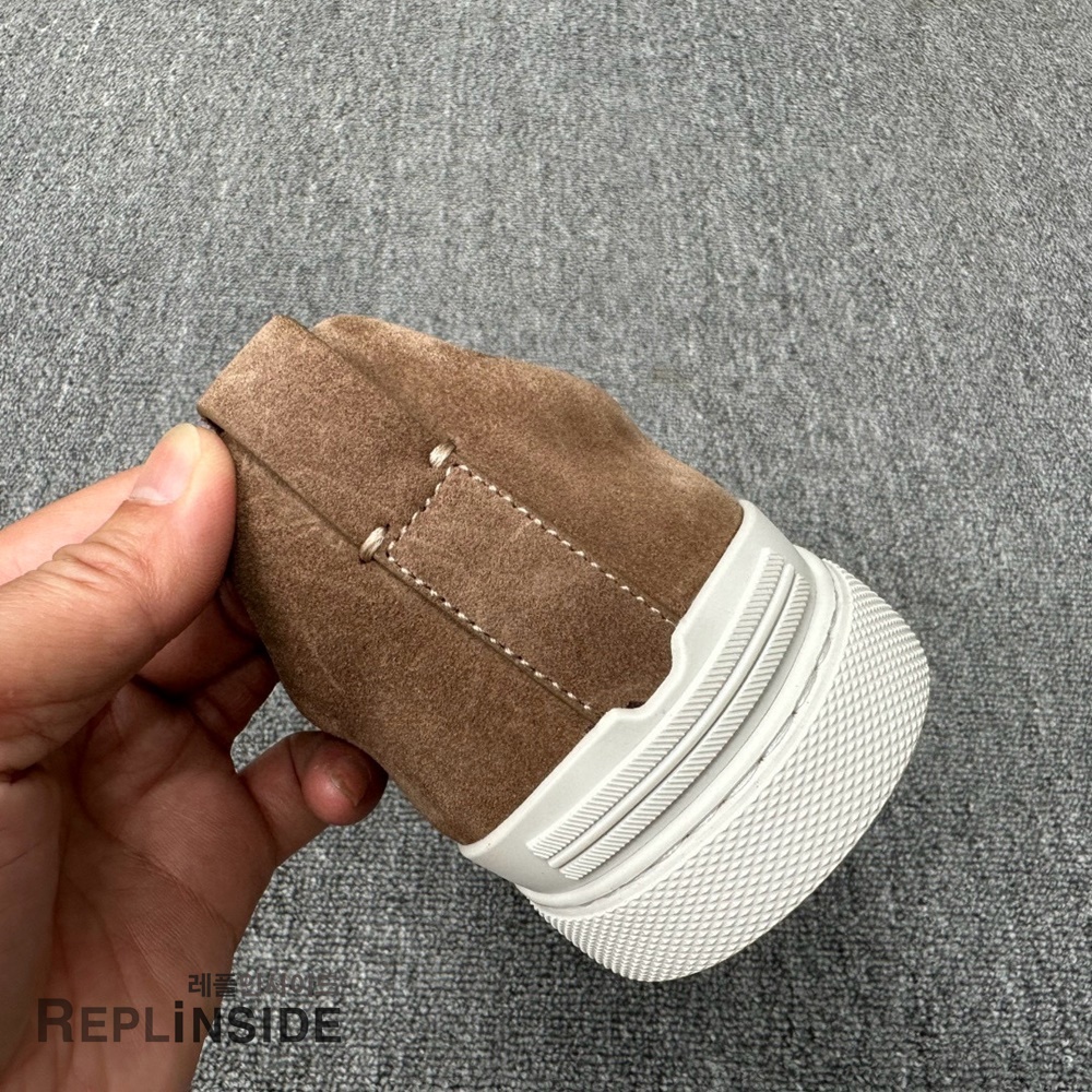 레플리카 명품 [ZEGNA] 제냐 트리플 스티치 스니커즈 남성용 - 박스 실사