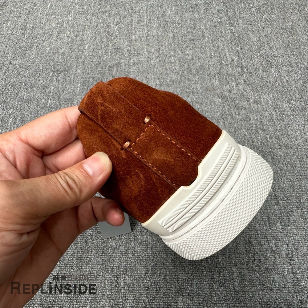 레플리카 명품 [ZEGNA] 제냐 트리플 스티치 스니커즈 남성용 - 박스 실사