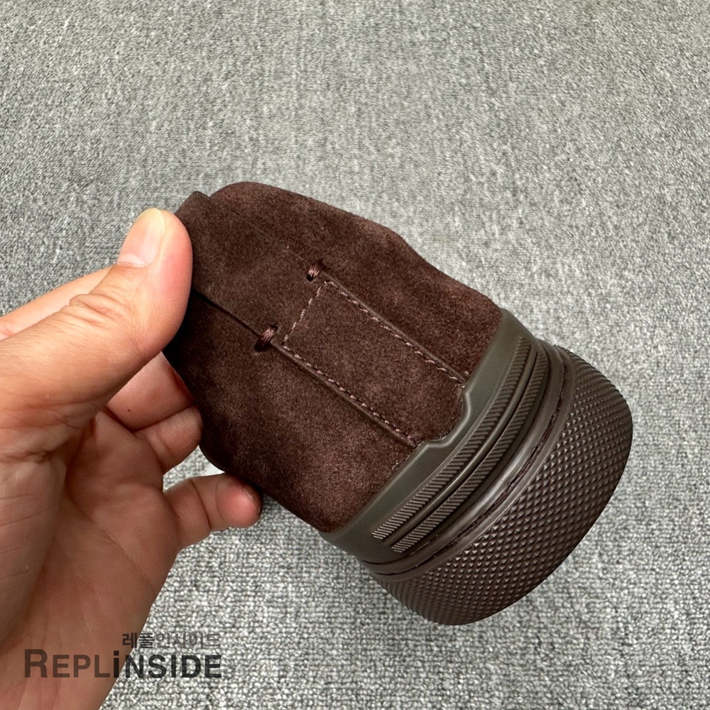 레플리카 명품 [ZEGNA] 제냐 트리플 스티치 스니커즈 남성용 - 박스 실사