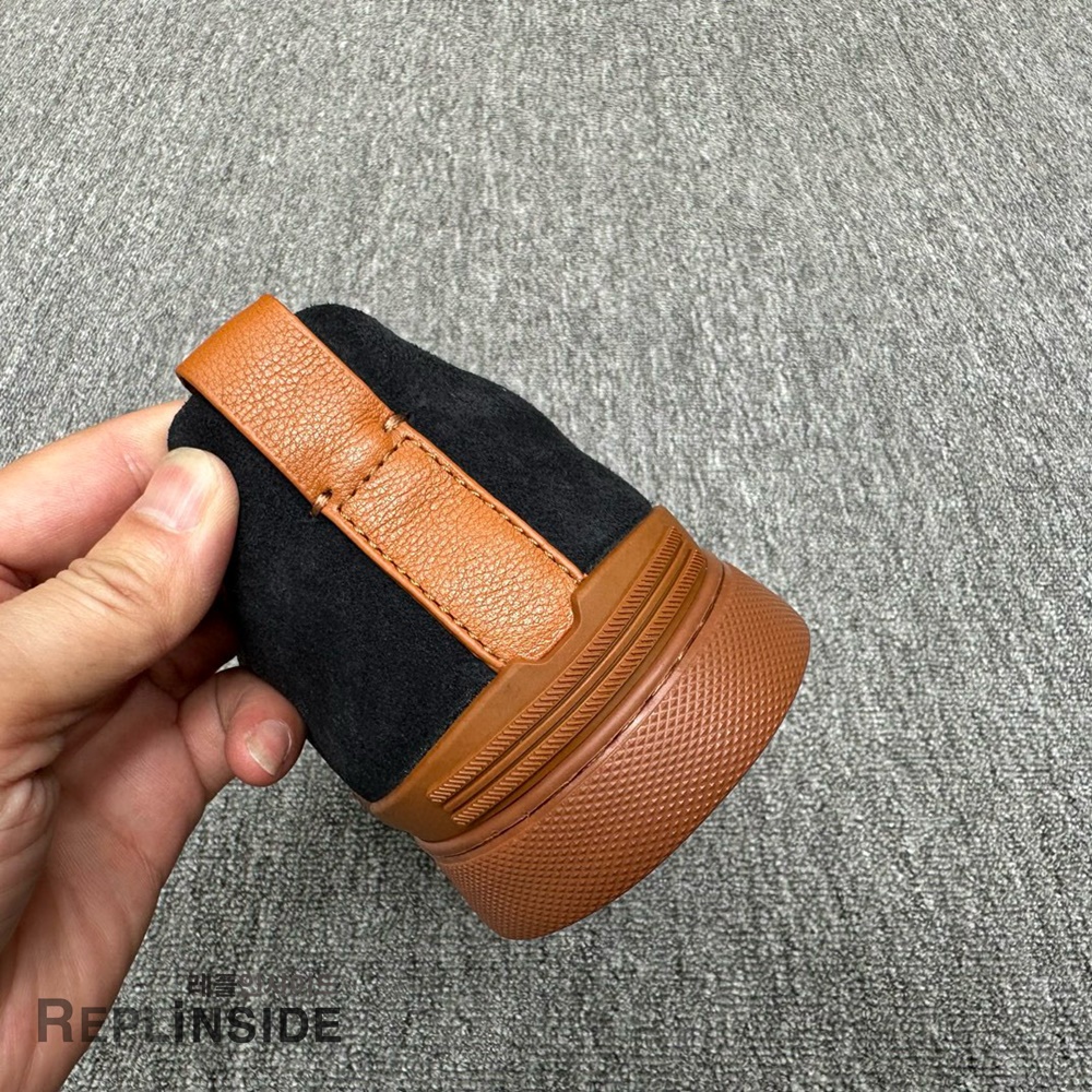 레플리카 명품 [ZEGNA] 제냐 트리플 스티치 스니커즈 남성용 - 택 실사